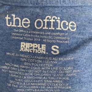 Tops - Dunder Mifflin Graphic Tee- Blue Tops - Dunder Mifflin Graphic Tee- Blue